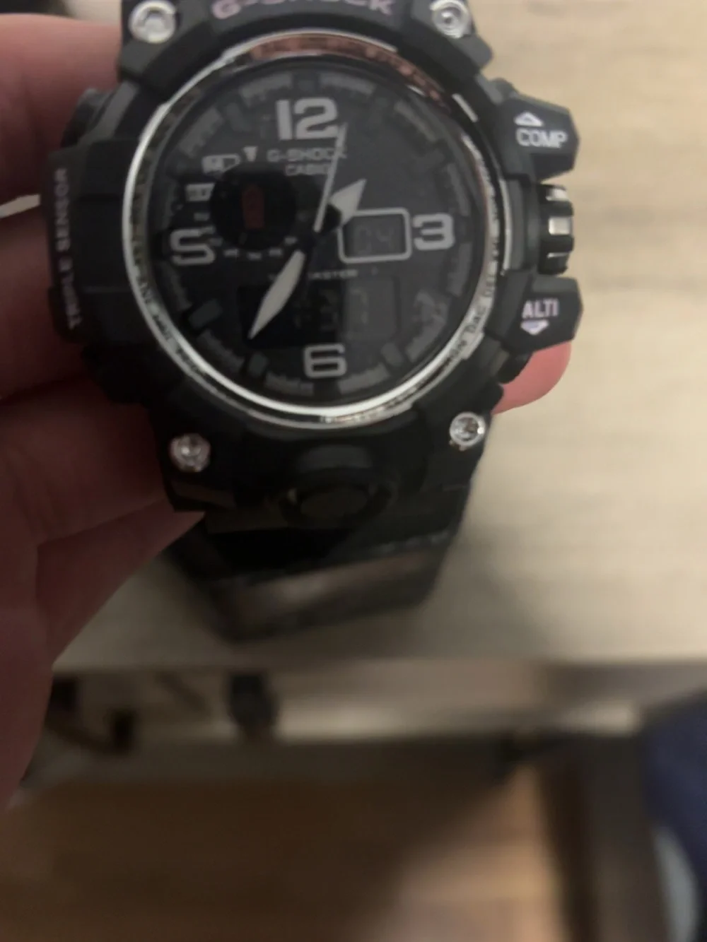 G-SHOCK Black Metal Logo Watch Tin